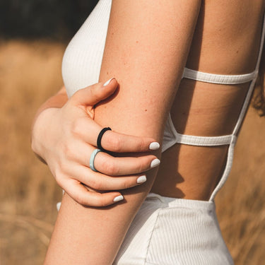 Feather Silicone Ring - 3 Pack